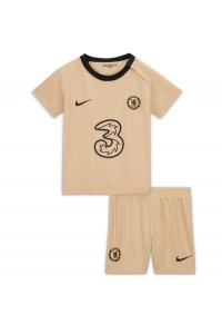 Chelsea Babyklær Tredje Fotballdrakt til barn 2022-23 Korte ermer (+ Korte bukser)
